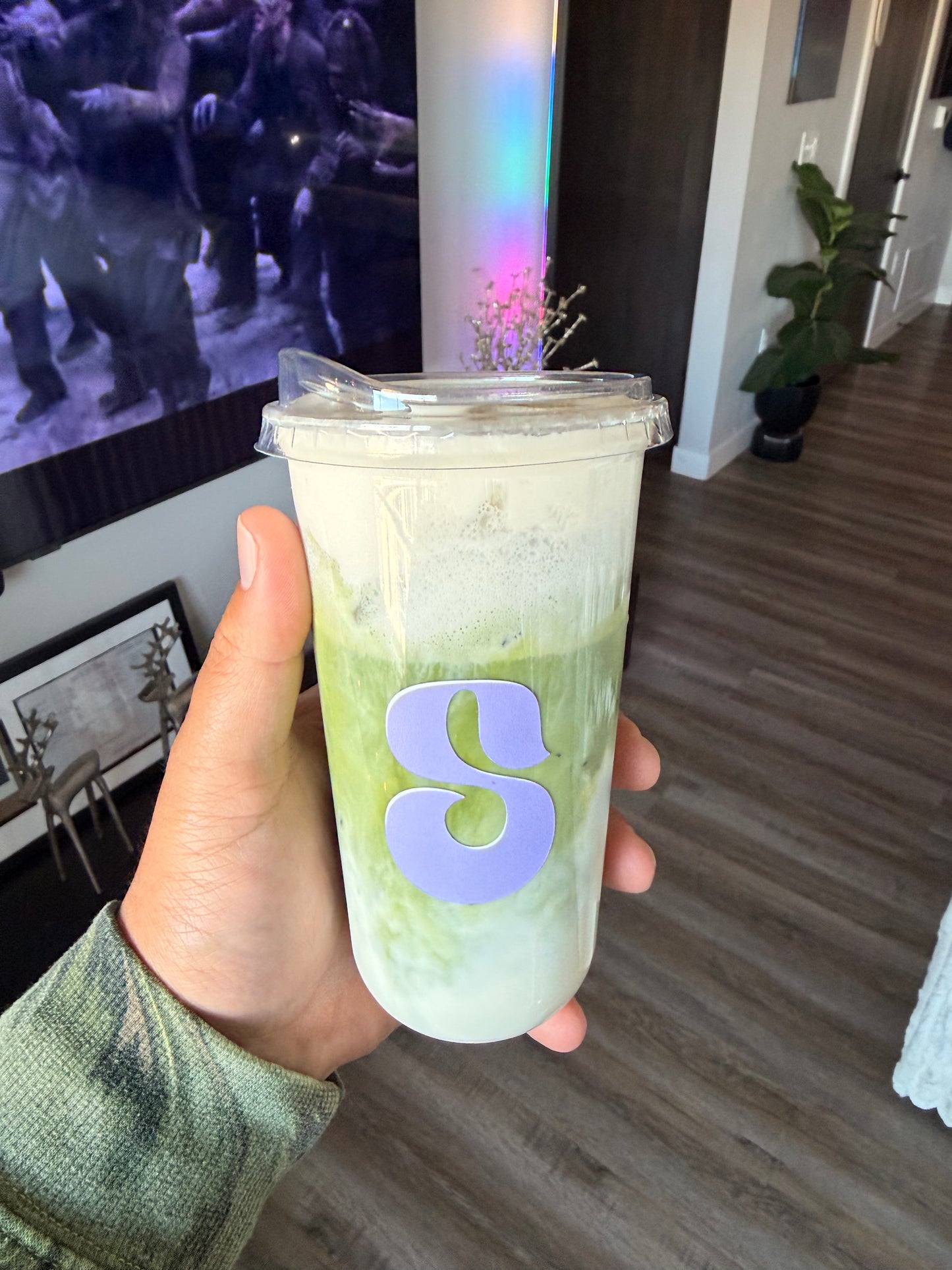 Coconut Matcha latte