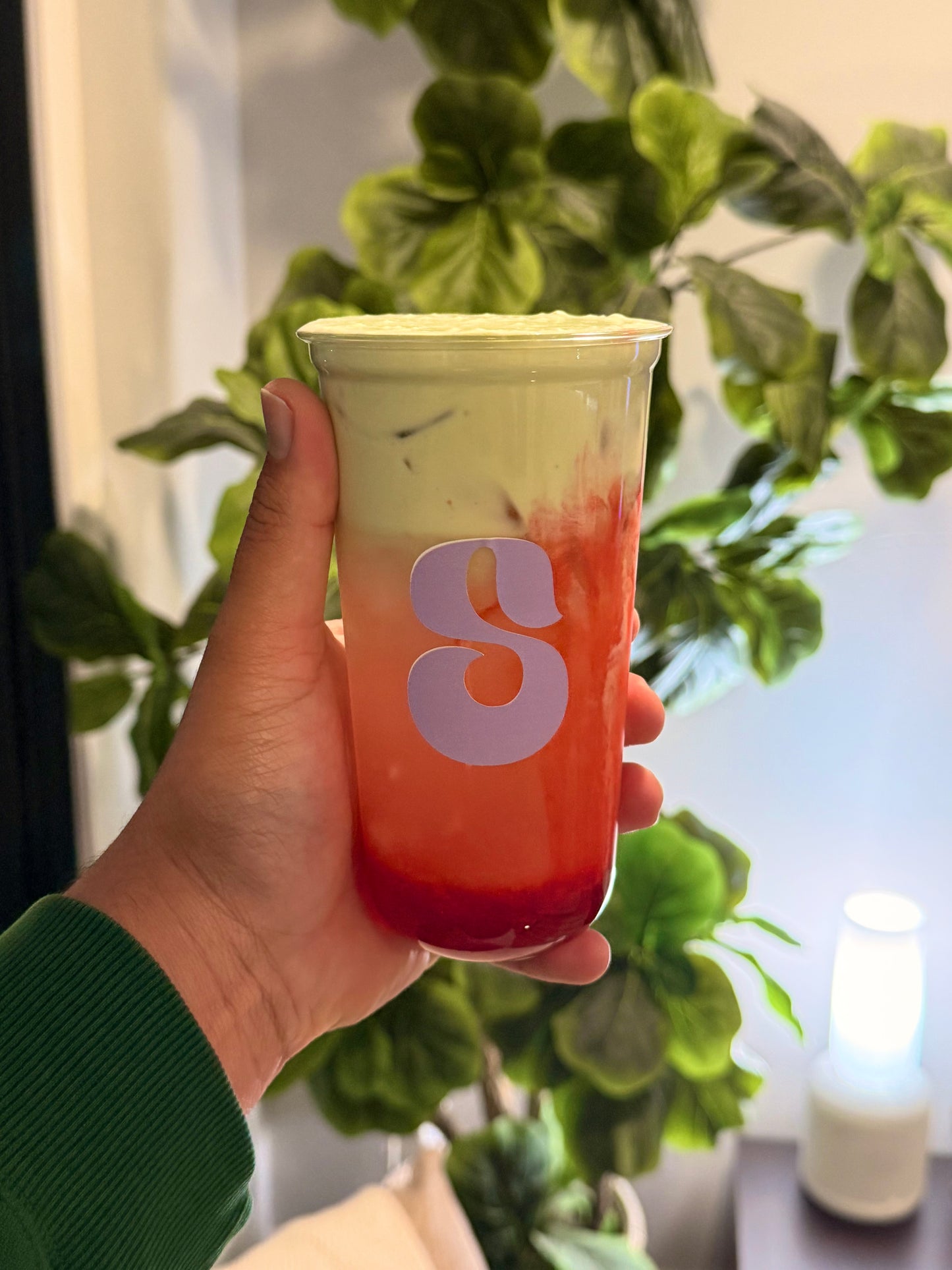 Coconut matcha cloud