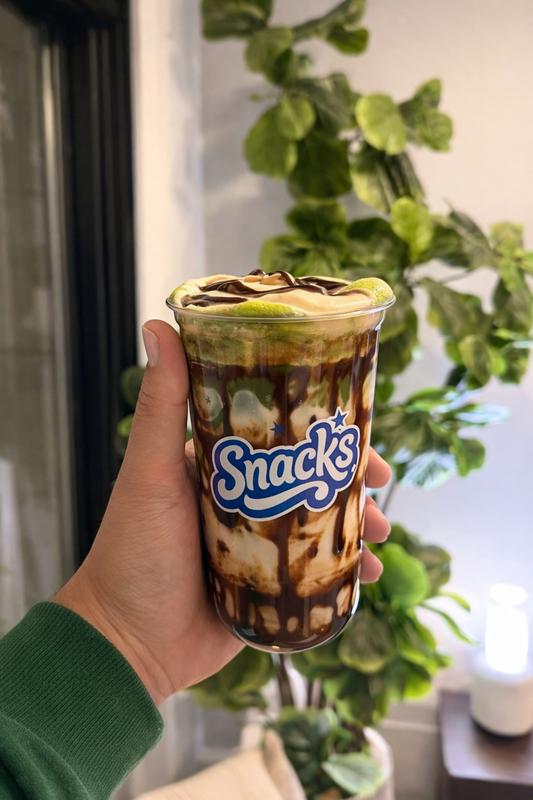 Moka Matcha latte